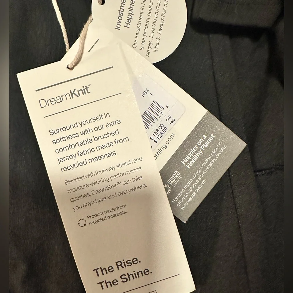 Vuori Black Essential Jumpsuit Size Large NWT - Picture 9 of 14